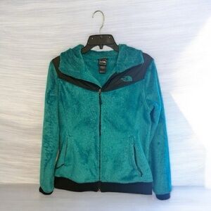 The North Face Teal & Black Full-Zip Fleece | Women’s M